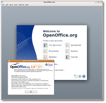 OpenOffice 3.0.0